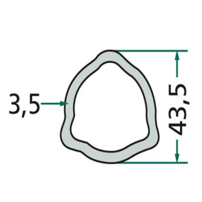 WOM1807B3 B4 Rura profilowa