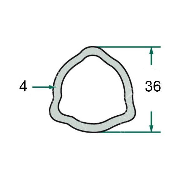 WOM1808B4 Rura profilowa