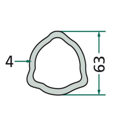 WOM1813B8 B9 Rura profilowa
