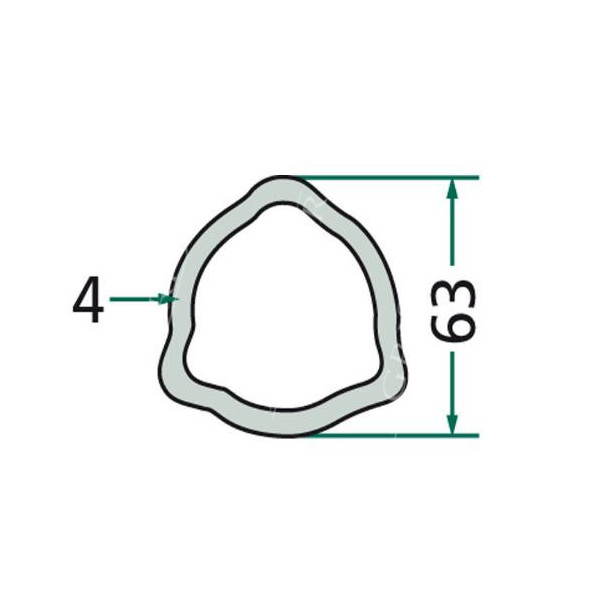 WOM1813B8 B9 Rura profilowa