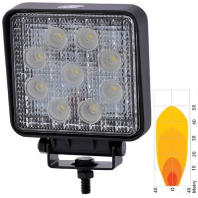 Halogen Lampa robocza LED rozproszone massey ferguson case john deere fendt