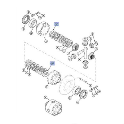 PODKŁADKA sworznia CASE
Maxxum 5120,5130,5140,5150,5220,5230,5240,5250 111647A1 83984579