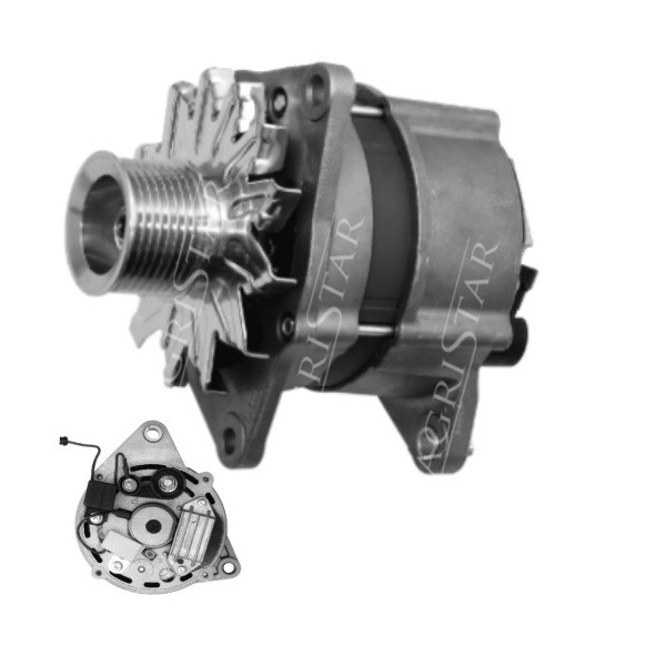 Alternator Iskra 120A Case  JX80 JX90 JX95 JX95U Quantum New Holland T4040, T4050 T5050, T5060, TD5010, TD5040, TD5050,TL90A
