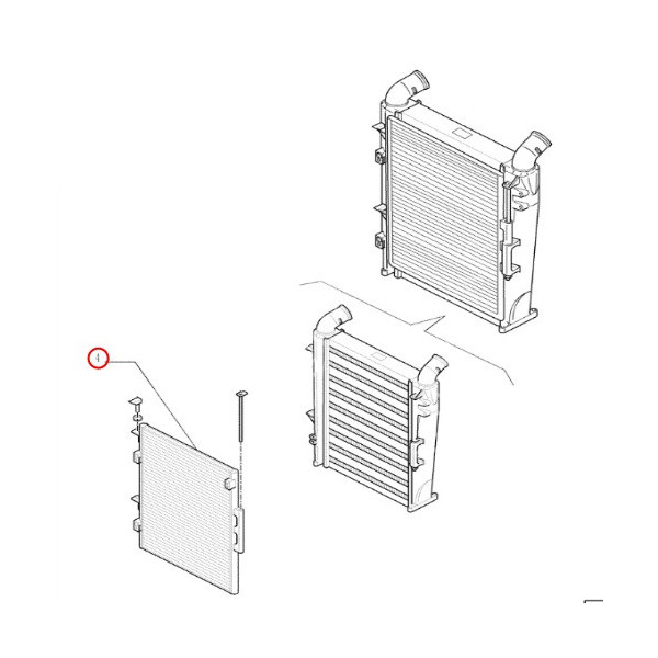 KLI1208 Skraplacz klimatyzacji