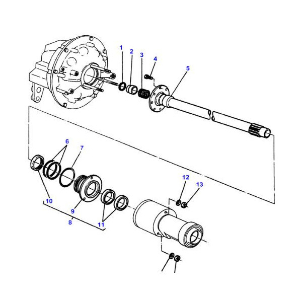 SKR7059 Pierścień teflonowy przyśpieszacza