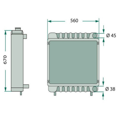 SUC1020 Chłodnica wody