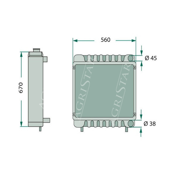 SUC1020 Chłodnica wody