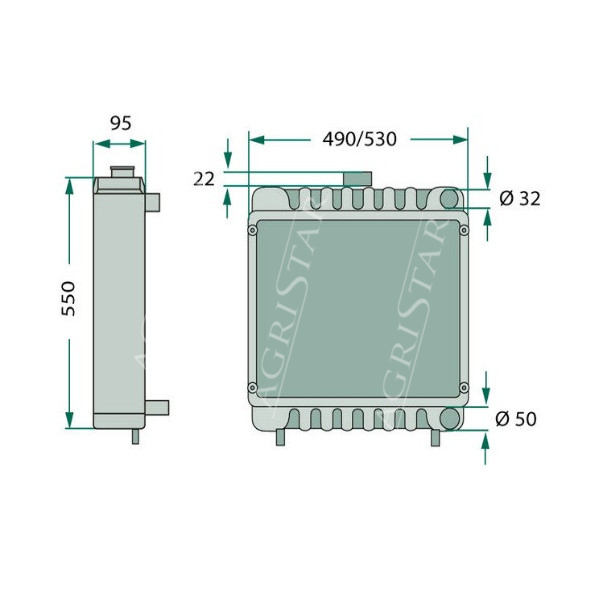 SUC1021 Chłodnica wody