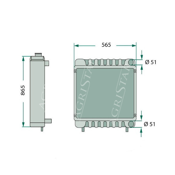 SUC1022 Chłodnica wody
