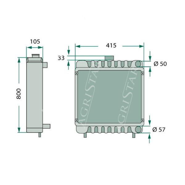 SUC1024 Chłodnica wody