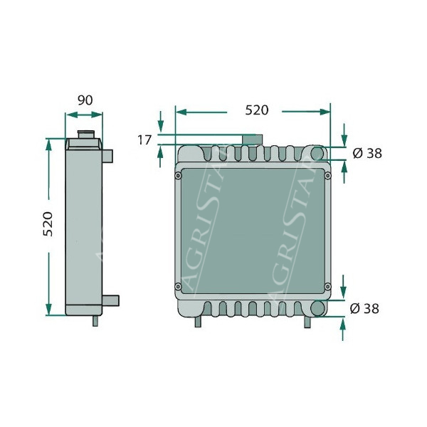 SUC1031 Chłodnica wody