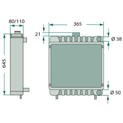SUC1033 Chłodnica wody