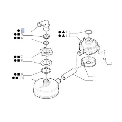 SPO9908 Kolanko odmy silnika
