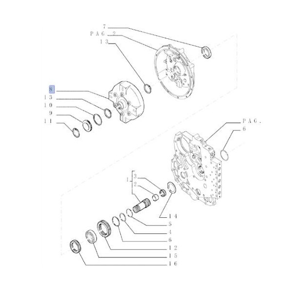 HYD7149 Sprzęgło hydrokinetyczne (zmiennik)