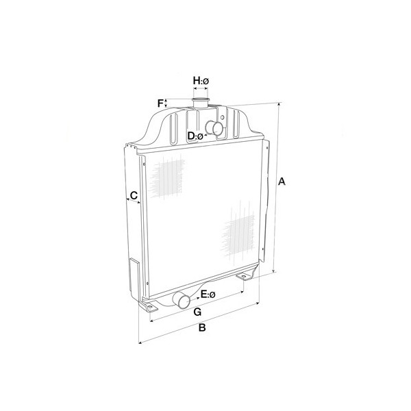 SUC1040 Chłodnica wody