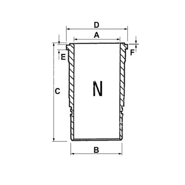 SCY5030 Tuleja 108mm