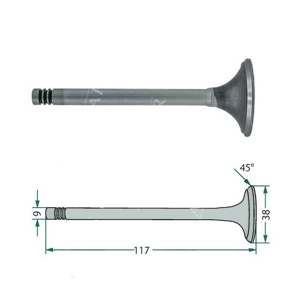 SPO1213 Zawór wydechowy