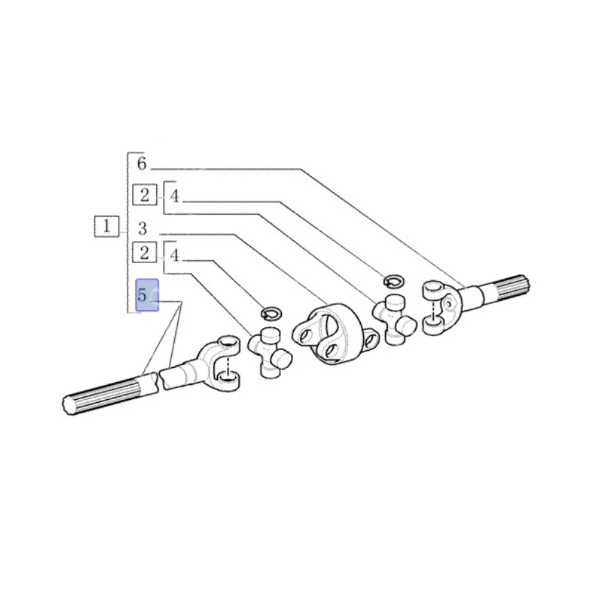 PON3583 Wałek napędowy wewnętrzny