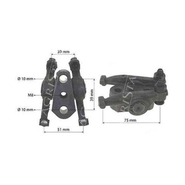 Klawiatura kpl. konik zaworów MWM D226 Fendt
Farmer
304LS 311LS Favorit 509 515,
Favorit 611 615LSA,