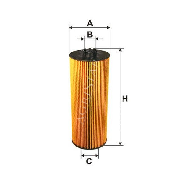 FOL2051 Filtr oleju Mercedes