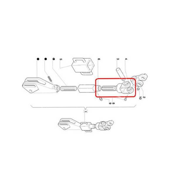 TRP4202 Wieszak zaczepu