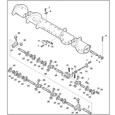 JH01-H169913 Zawleczka uchwytu palca