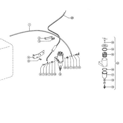 FPA2024 Filtr paliwa