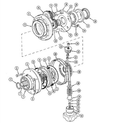 SKR7076 oring tłoka półbiegów