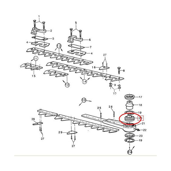 87580484 Łożysko główki kosy New Holland Extra Capacity High Capacity TF42 TF44 TF46 TX30 TX32 TX34 TX36 TC52 TC54