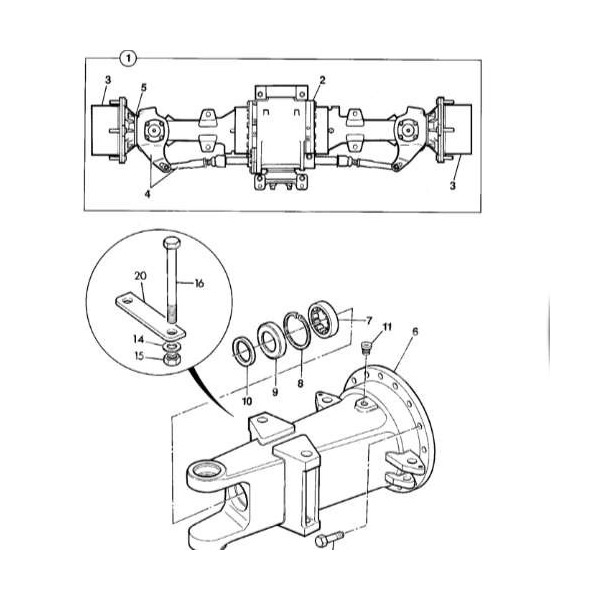Uszczelniacz obudowy mostu półosi JCB 520 525 530 531-70 540-70 541-70 3cx 4cx 77x43x13  90450006, 90450040, 904/50040, 904/5000
