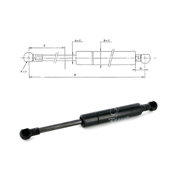 Siłownik pedału gazu Case CVX1170 CVX120, CVX130 CVX160, CVX170, CVX175, CVX195,   New Holland T7540, T7550 TVT135 Steyr CVT120