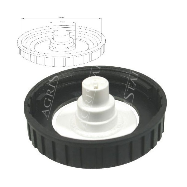 Korek wlewu paliwa Ø 60 mm case JX1095V new holland td90 TN90, TN95 Fiat 44907408