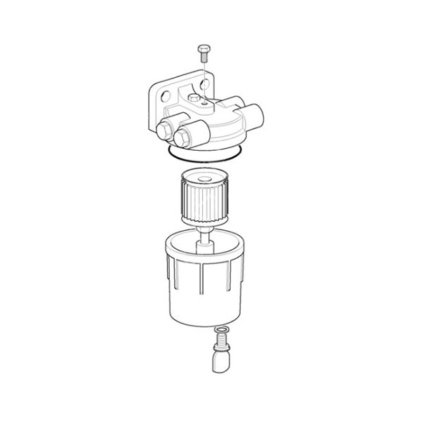 FPA3009 Filtr paliwa z obudową