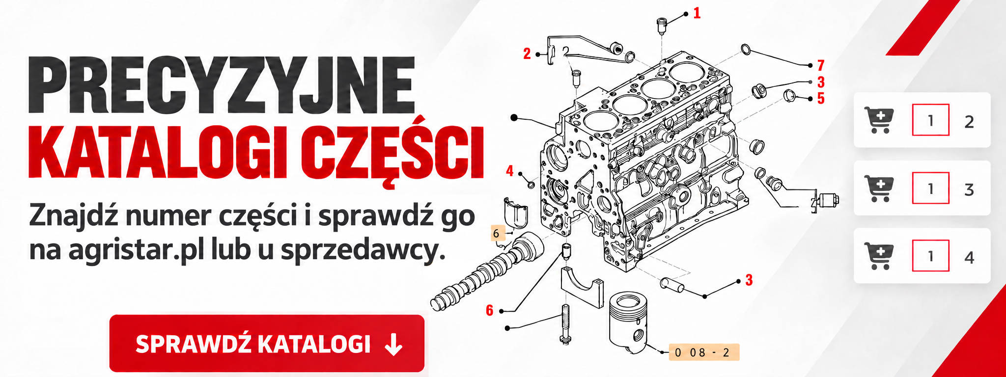 Precyzyjne katalogi części